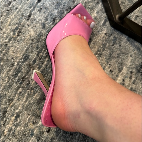 The Attico Pink Heeled Sandal - Picture 7 of 9